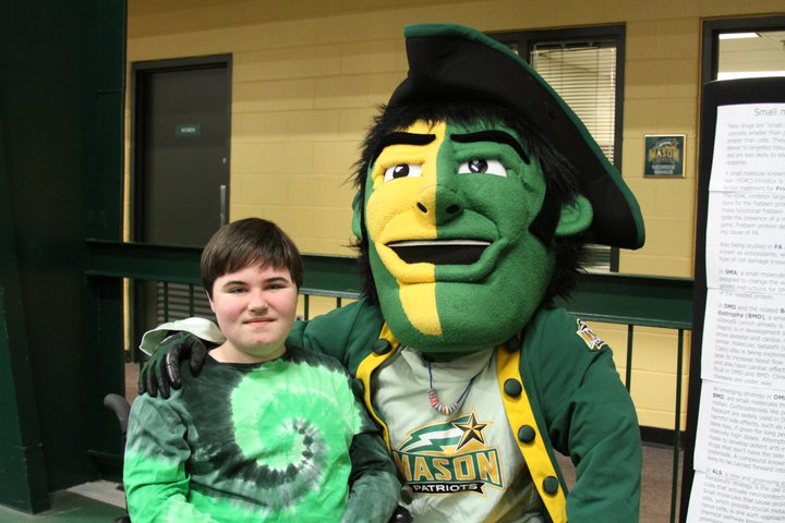 MDA Walk - Nick and George Mason Patriot