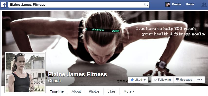 elaine james fitness